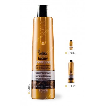 Echosline Seliar LUXURY SHAMPOO Shampoo idratazione intensa capelli secchi, opachi e disidratati • 100 ml • 350 ml • 1000 ml